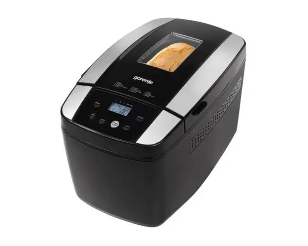 Masina de facut paine Gorenje BM1210BK, 800 W, 12 Programe, 1200 g (Negru/Argintiu)