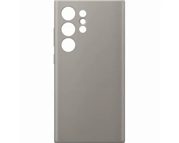 Husa Protectie Spate Samsung GP-FPS928HCAAW, din piele vegana, pentru Samsung Galaxy 24 Ultra (Maro)