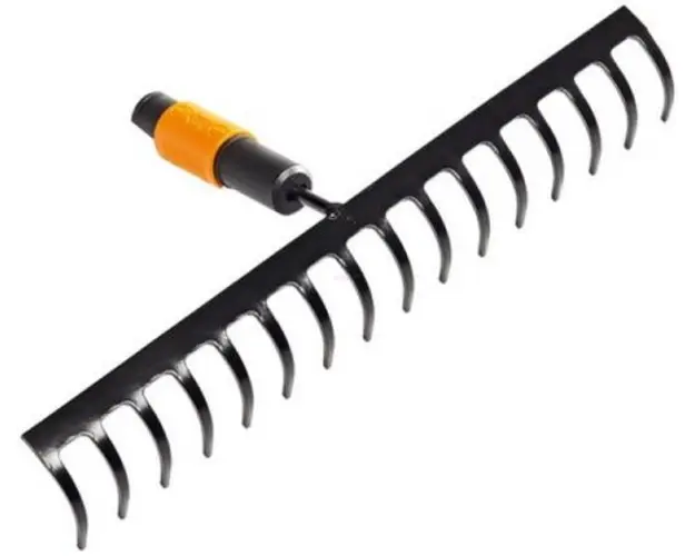 Grebla pentru sol Fiskars QuikFit (16 dinti)