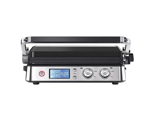 Gratar electric multifunctional Braun MultiGrill 9 CG9040, 0X17900003, 2000W, 3 moduri de gatire, temperatura maxima 230˚C, functie Sear 250˚C (Negru/Inox)
