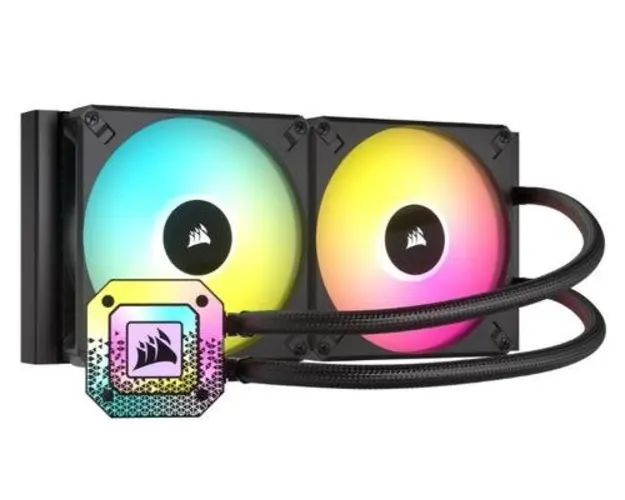 Cooler CPU Corsair H115i ELITE CAPELLIX XT, 2 x 140mm, iluminare RGB