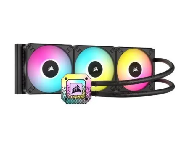 Cooler CPU Corsair H150i ELITE CAPELLIX XT, 3 x 120mm, iluminare RGB