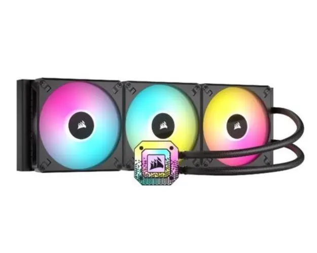 Cooler CPU Corsair iCUE H170i Elite Capellix XT, 3 x 140mm, iluminare RGB