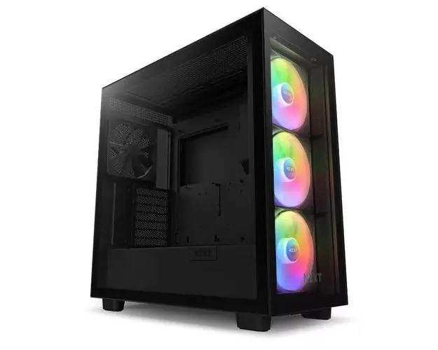 Carcasa NZXT H7 Elite 2023, MidTower, Tempered glass (Negru) 