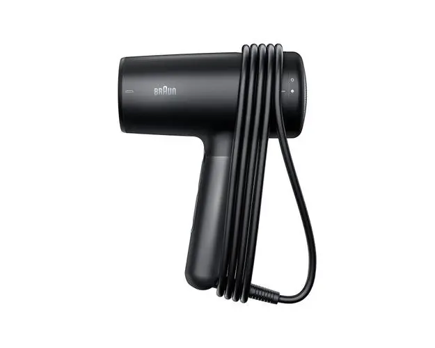 Uscator de par Braun HD 4.2 BRHD425E, 2100 W, Functie ionica, 3 viteze, 3 nivele temperatura, Cablu alimentare 2.2m (Negru)