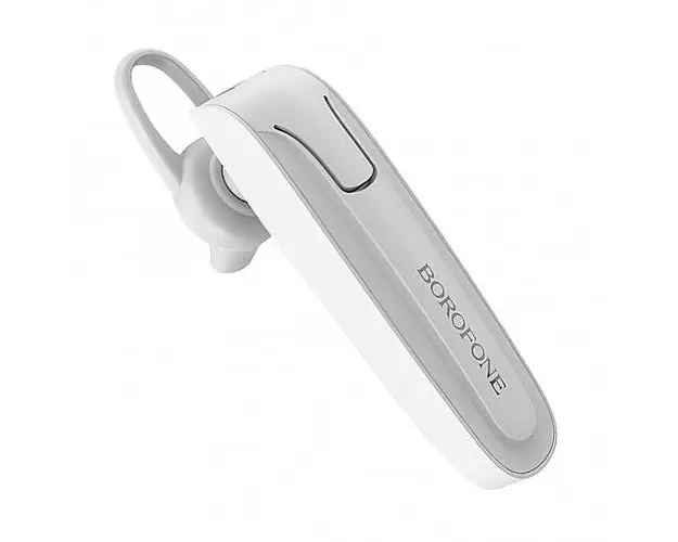 Casca Handsfree Bluetooth Borofone BC21 Encourage, BT 4.2, Baterie 70mAh, Mono in-ear, 4 ore (Alb)