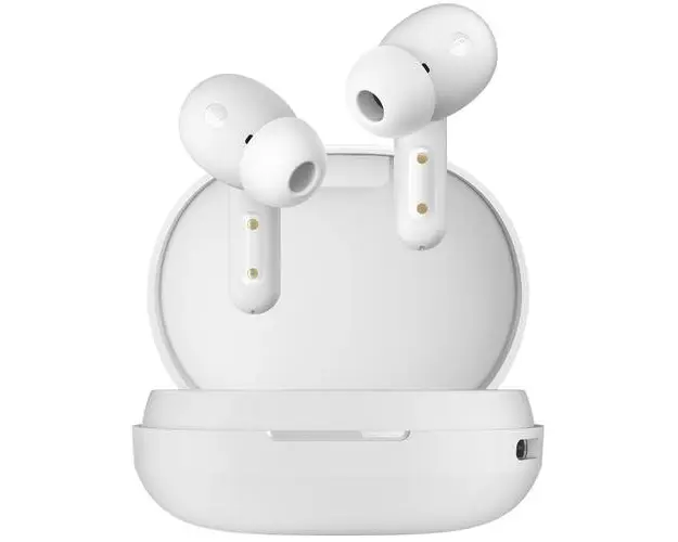 Casti True Wireless Haylou Moripods, Bluetooth, ANC (Alb)