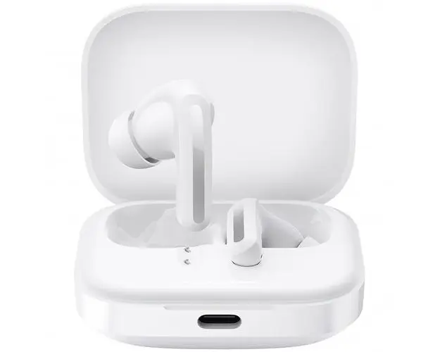 Casti True Wireless Xiaomi Redmi Buds 5, Microfon, Bluetooth, ANC, Multipoint (Alb)