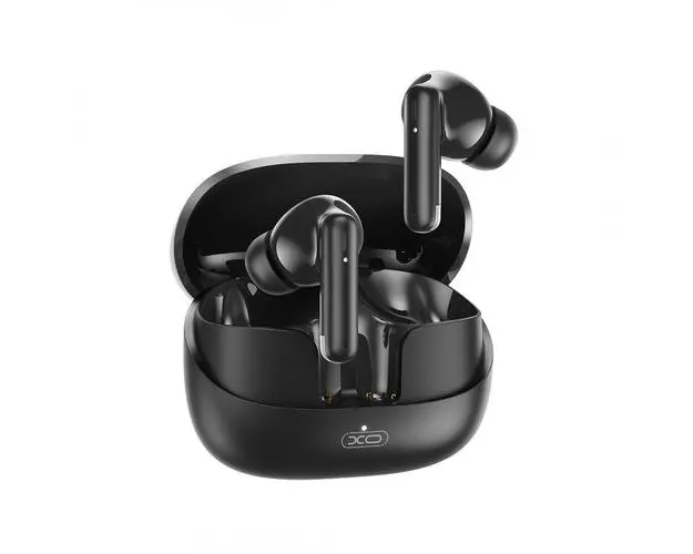 Casti True Wireless XO Design X34, Bluetooth 5.3, Microfon, Autonomie 6 ore (Negru)