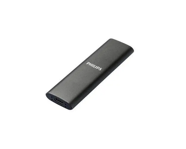 SSD Extern Philips Ultra Speed Space, 1TB, USB-C (Gri)
