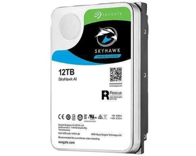 HDD Seagate Surveillance AI Skyhawk 12TB, SATA III, 256MB, 3.5inch