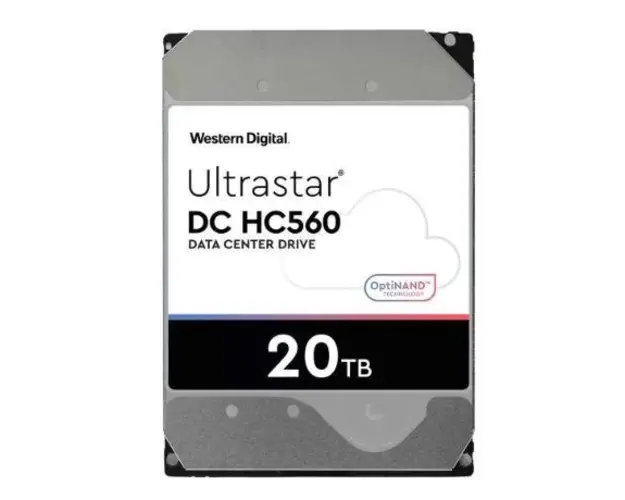 HDD Server Western Digital Ultrastar DC HC560, 20TB, 512MB, 7200 RPM, SATA III, 3.5inch