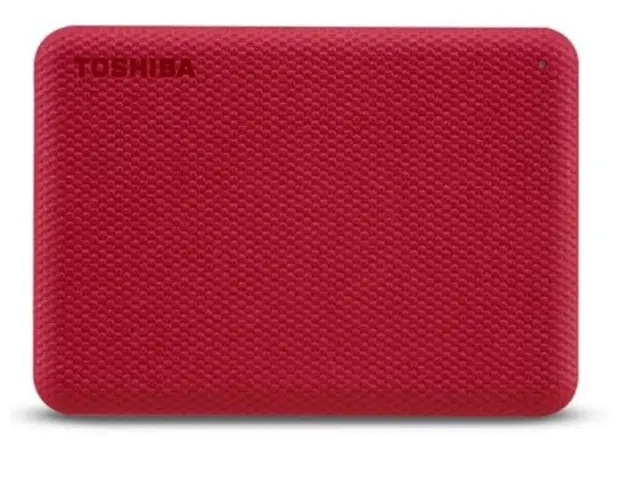 HDD Extern Toshiba Canvio Advance, 4TB, USB 3.2 (Rosu)