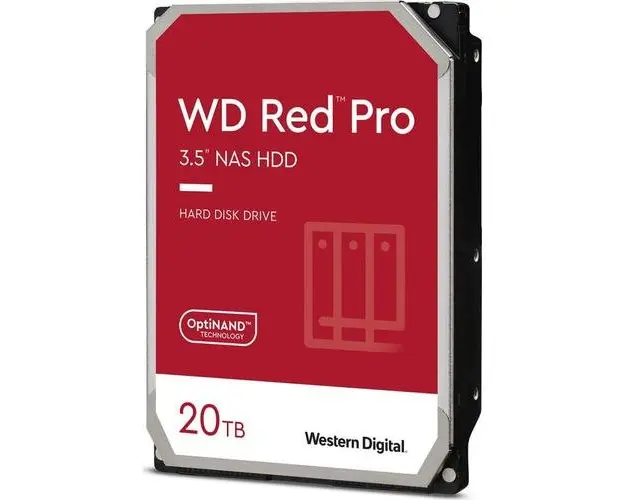 HDD Western Digital Red Pro 20TB SATA-III 7200 RPM 512MB