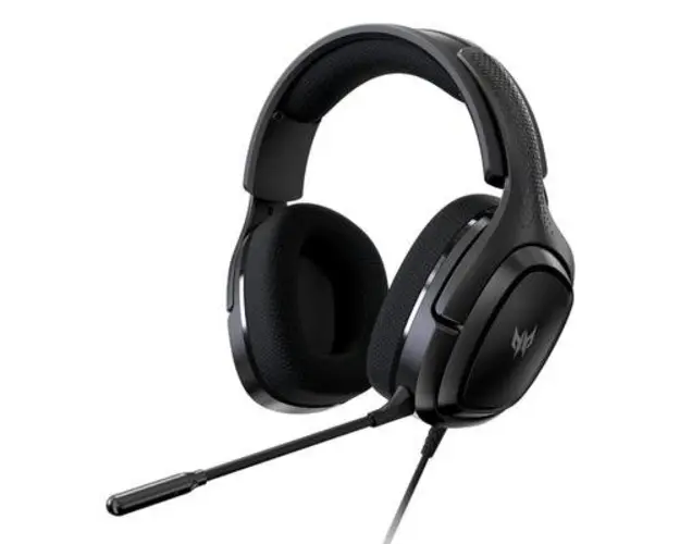 Casti Gaming Acer Predator Galea 365, USB+Jack 3.5mm, 7.1 Surround, Microfon detasabil, Multiplatforma (Negru)