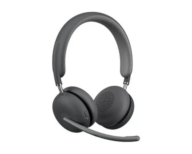 Casti Stereo Logitech Zone Wireless 2 UC, ANC, Microfon, Bluetooth (Gri)