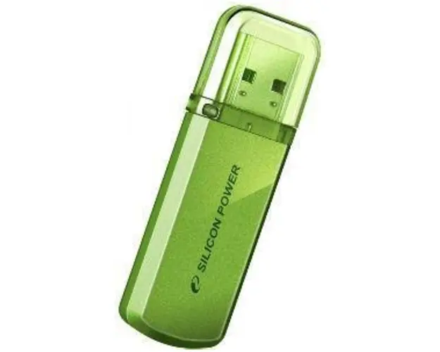 Stick USB Silicon Power Helios 101 16GB (Verde)