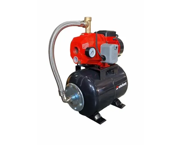 Hidrofor cu Ejector Elefant AutoDP255, 750 W, 25 m, 80 l/min (Rosu/Negru)