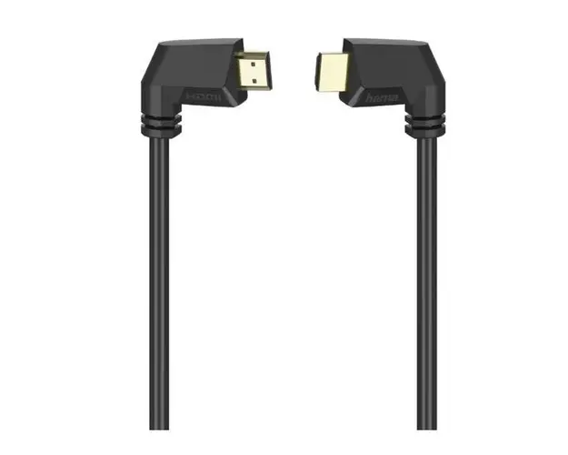 Cablu HDMI Hama 205022, 4k, Ethernet, 1.5 m, aurit (Negru)