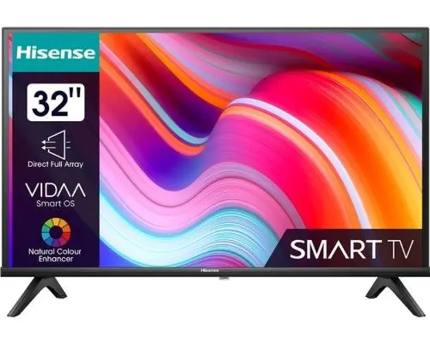 Televizor LED Hisense 80 cm (32inch) 32A4K, HD Ready, Smart TV, WiFi, CI+