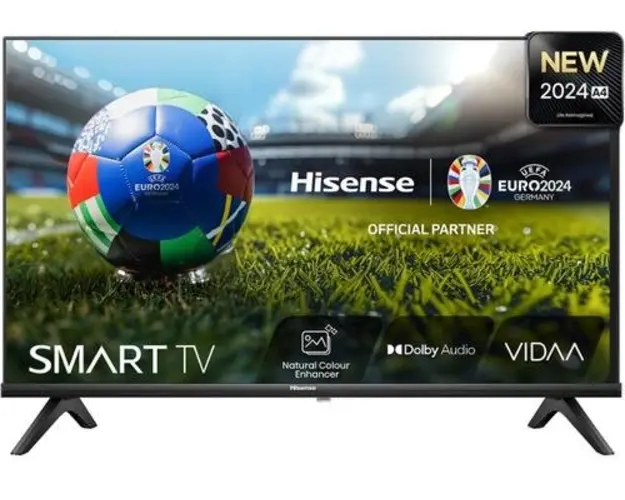 Televizor LED Hisense 101 cm (40inch) 40A4N, Full HD, Smart TV, WiFi