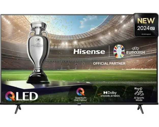 Televizor QLED Hisense 165 cm (65inch) 65E7NQ, Ultra HD 4K, Smart TV, WiFi