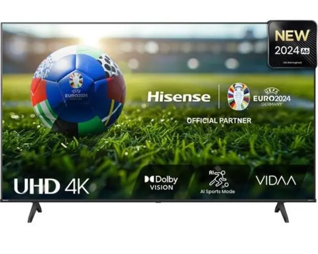 Televizor LED Hisense 216 cm (85inch) 85A6N, Ultra HD 4K, Smart TV, WiFi