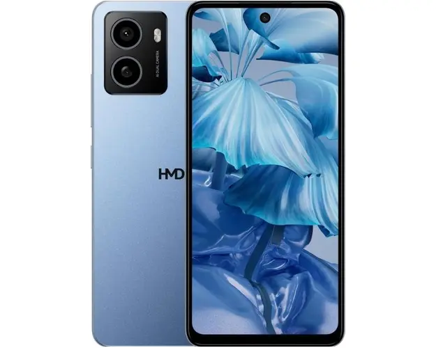 Telefon Mobil HMD Pulse, Procesor Unisoc T606 Octa-Core, IPS LCD Capacitive Touchscreen 6.65inch, 4GB RAM, 64GB Flash, Camera 13MP, Wi-Fi, 4G, Dual Sim, Android (Albastru)