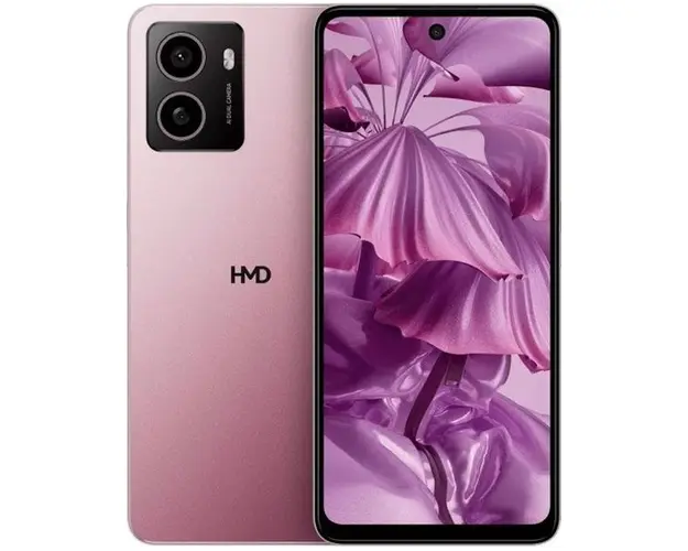 Telefon Mobil HMD Pulse, Procesor Unisoc T606 Octa-Core, IPS LCD Capacitive Touchscreen 6.65inch, 4GB RAM, 64GB Flash, Camera 13MP, Wi-Fi, 4G, Dual Sim, Android (Roz)