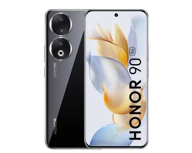 Telefon Mobil Honor 90, Procesor Qualcomm Snapdragon 7 Gen 1 Accelerated Edition, AMOLED 6.7inch, 8GB RAM, 256GB Flash, Camera Tripla 200 + 12 + 2 MP, Wi-Fi, 5G, Dual Sim, Android (Negru)