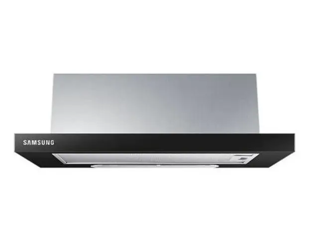 Hota telescopica Samsung NK24M1030IB, Putere de absorbtie 392 m3/h, 60 cm, LED, 1 motor (Argintiu/Negru)