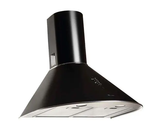 Hota tip Cupola Tornado Violla 750 (50) LED, 1 motor Turbo, latime 50 cm, 3 viteze, absorbtie 750 m3/ora, filtru anti-grasimi aluminiu 5 straturi (Negru)