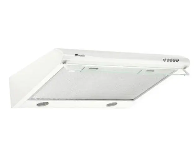 Hota traditionala Tornado Bona 10 (50) LED, 1 motor, latime 50 cm, absorbtie 380 m3/ora, filtru anti-grasimi aluminiu 5 straturi (Alb)