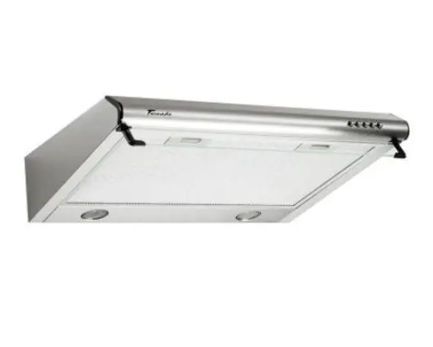 Hota traditionala Tornado Bona 20 (60) LED, 2 motoare, latime 60 cm, absorbtie 560 m3/ora, filtru anti-grasimi aluminiu 5 straturi (Argintiu)