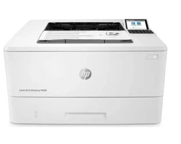 Imprimanta Monocrom HP LaserJet Enterprise M406DN, A4, Retea, WiFi (Alb)