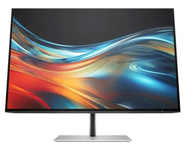 Monitor IPS LED HP 24inch 724pn, WUXGA (1920 x 1200), HDMI, DisplayPort, Pivot, 5 ms, 100 Hz (Argintiu)