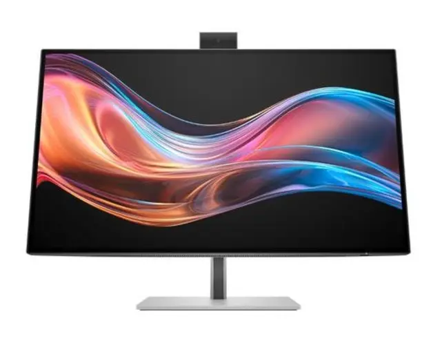 Monitor IPS LED HP 27inch 727pm, UHD (3840 x 2160), HDMI, DisplayPort, Boxe, Pivot (Argintiu)