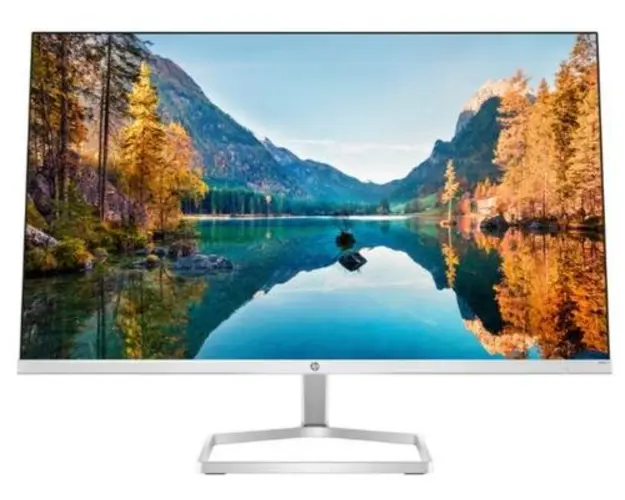 Monitor IPS LED HP 23.8inch M24fw, Full HD (1920 x 1080), VGA, HDMI, AMD FreeSync, 75 Hz, 5 ms (Argintiu)