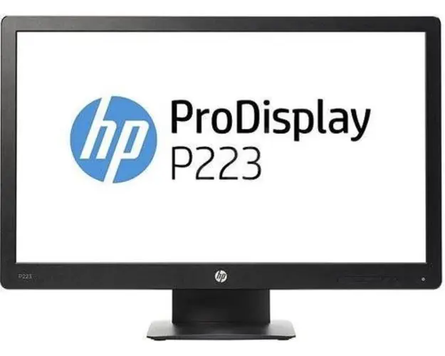 Monitor Refurbished HP ProDisplay P223, 21.5 Inch Full HD LCD, Display Port, VGA (Negru)