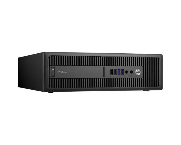 Calculator Sistem PC Refurbished HP Prodesk 600 G2 SFF, Intel Core i3-6100 3.70GHz, 8GB DDR4, 240GB SSD (Negru)