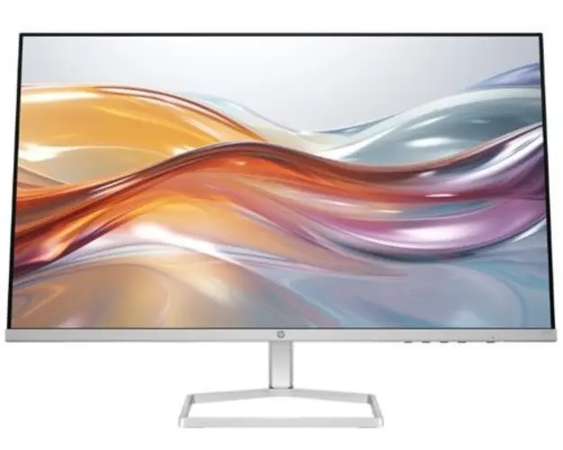 Monitor IPS LED HP S5 27inch 527sf, Full HD (1920 x 1080), VGA, HDMI, 100 Hz, 5 ms (Negru/Argintiu)