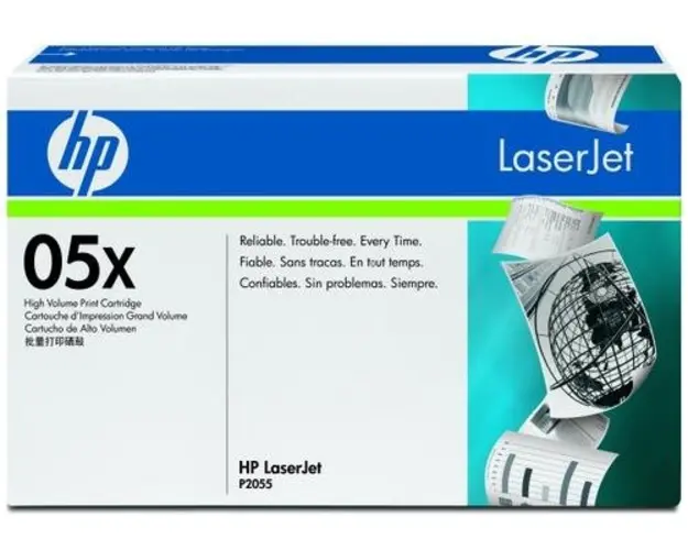 Toner HP CE505X (Negru - de mare capacitate)
