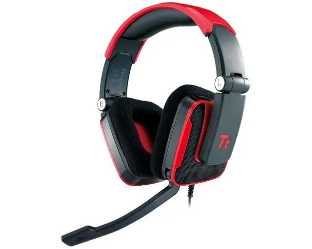 Casti Thermaltake eSPORTS Shock (Rosii)