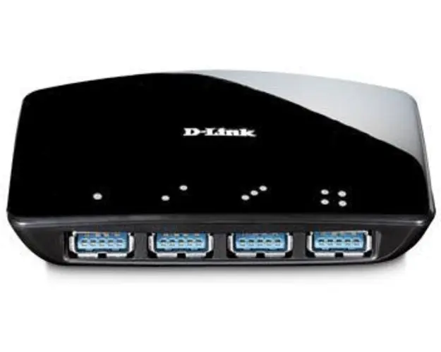Hub USB 3.0 D-Link Superspeed 4 porturi