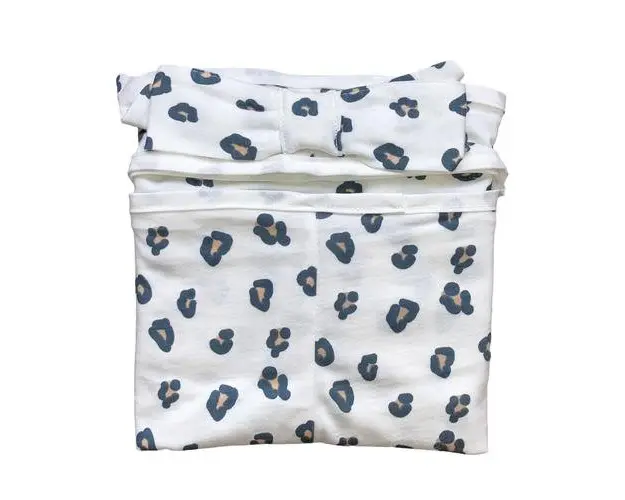 Husa Cos bebe Childhome Moise, Jerse Leopard