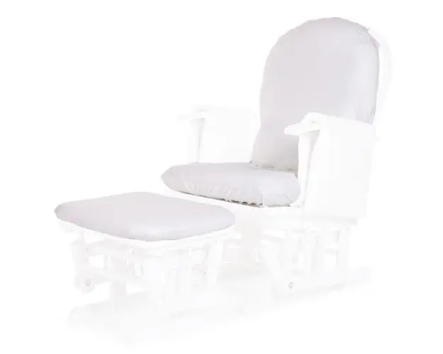 Husa Fotoliu balansoar pentru alaptat Childhome Alb