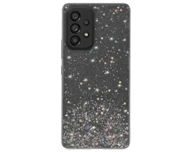 Husa Brilliant Clear Lemontti pentru Samsung Galaxy A53 5G, Transparent