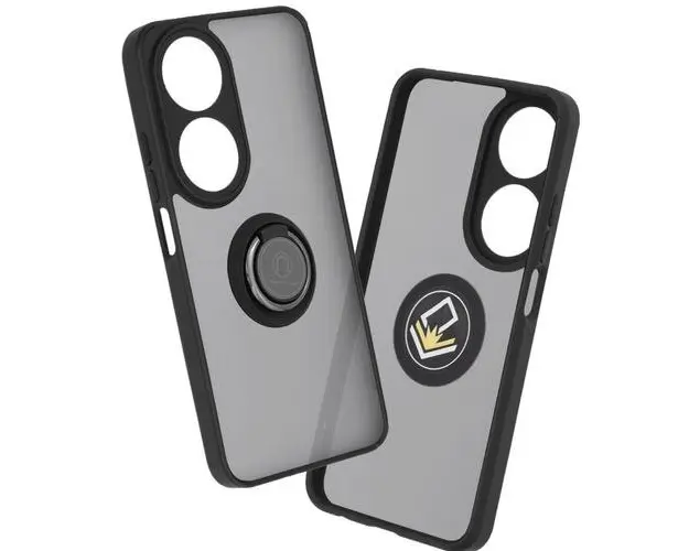 Husa Glinth Lemontti Honor X7b / X7b 5G / 90 Smart, Negru