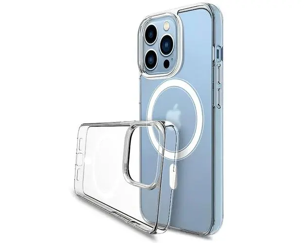 Husa MagSafe pentru Apple iPhone 15 Pro, OEM, Transparenta