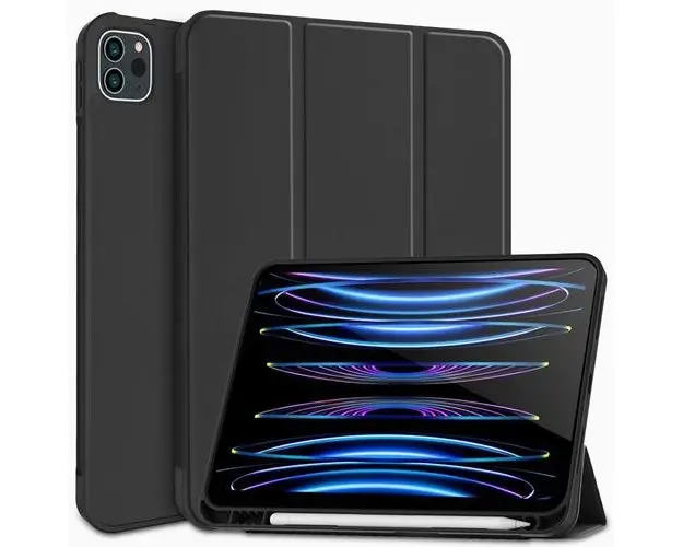 Husa pentru Apple iPad Pro 12.9 (2022) / Pro 12.9 (2021) / Pro 12.9 (2020), Tech-Protect, SC PEN, Neagra